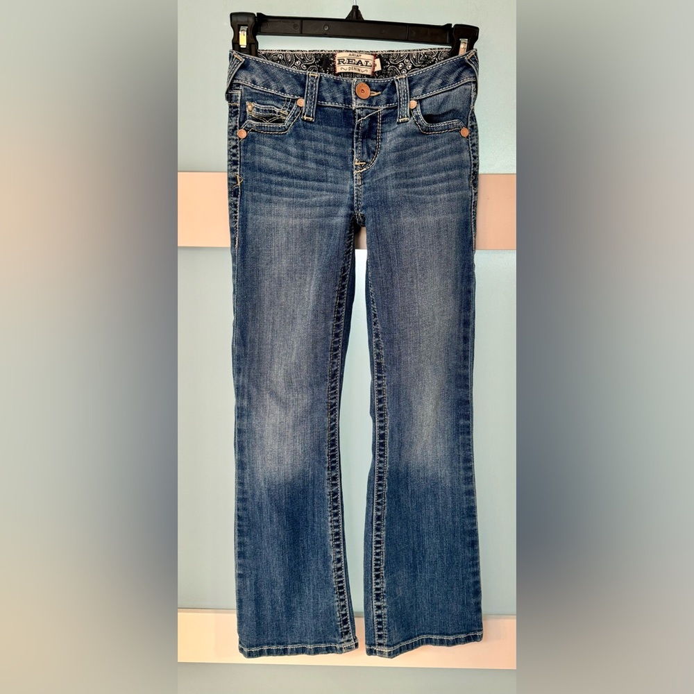 Girls Ariat jeans size 8 reg gently worn condition